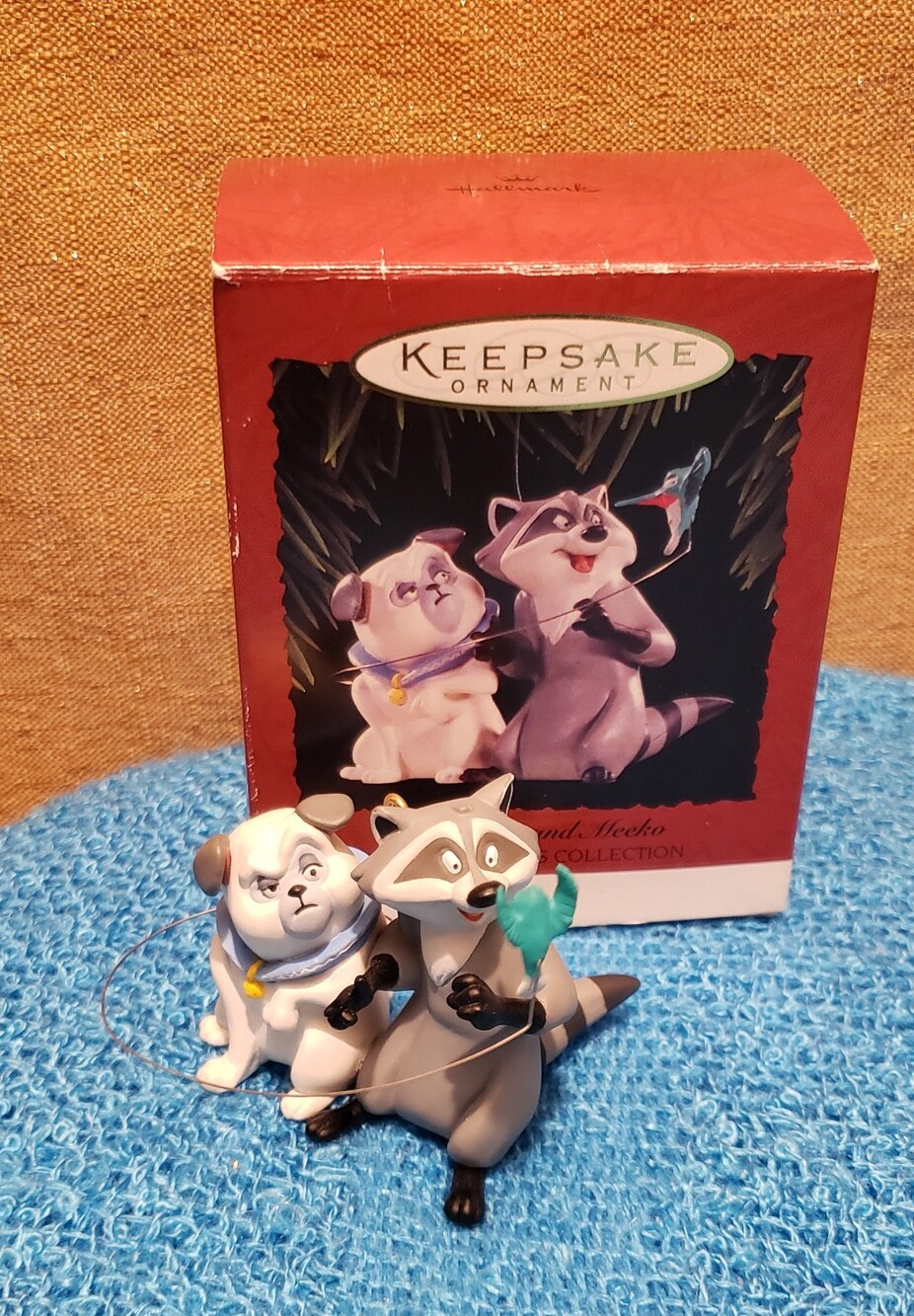 Percy, Flit & Meeko/Pocahontas Christmas Ornament